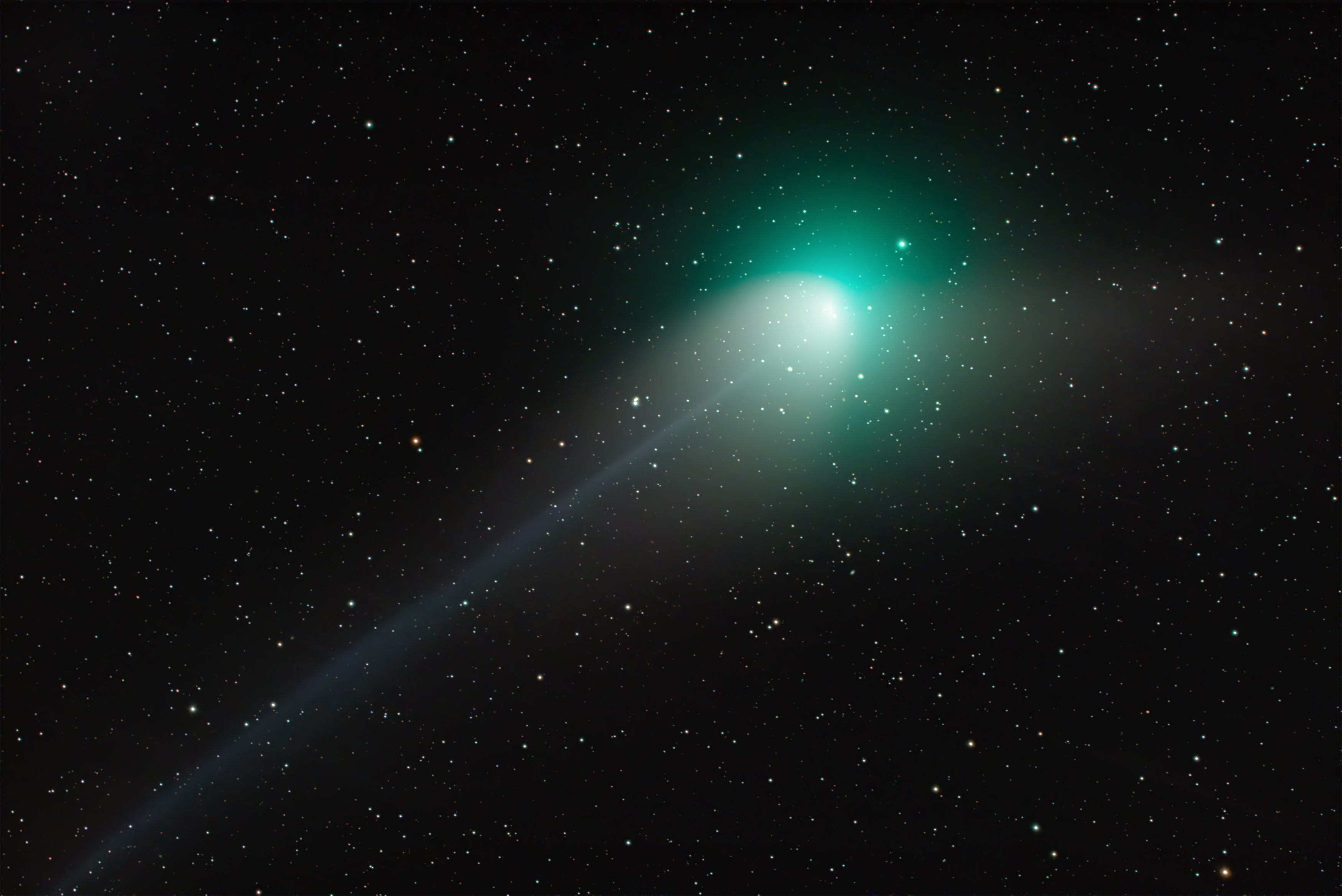 Interstellar comet 3I/ATLAS observed by the Hubble Space Telescope